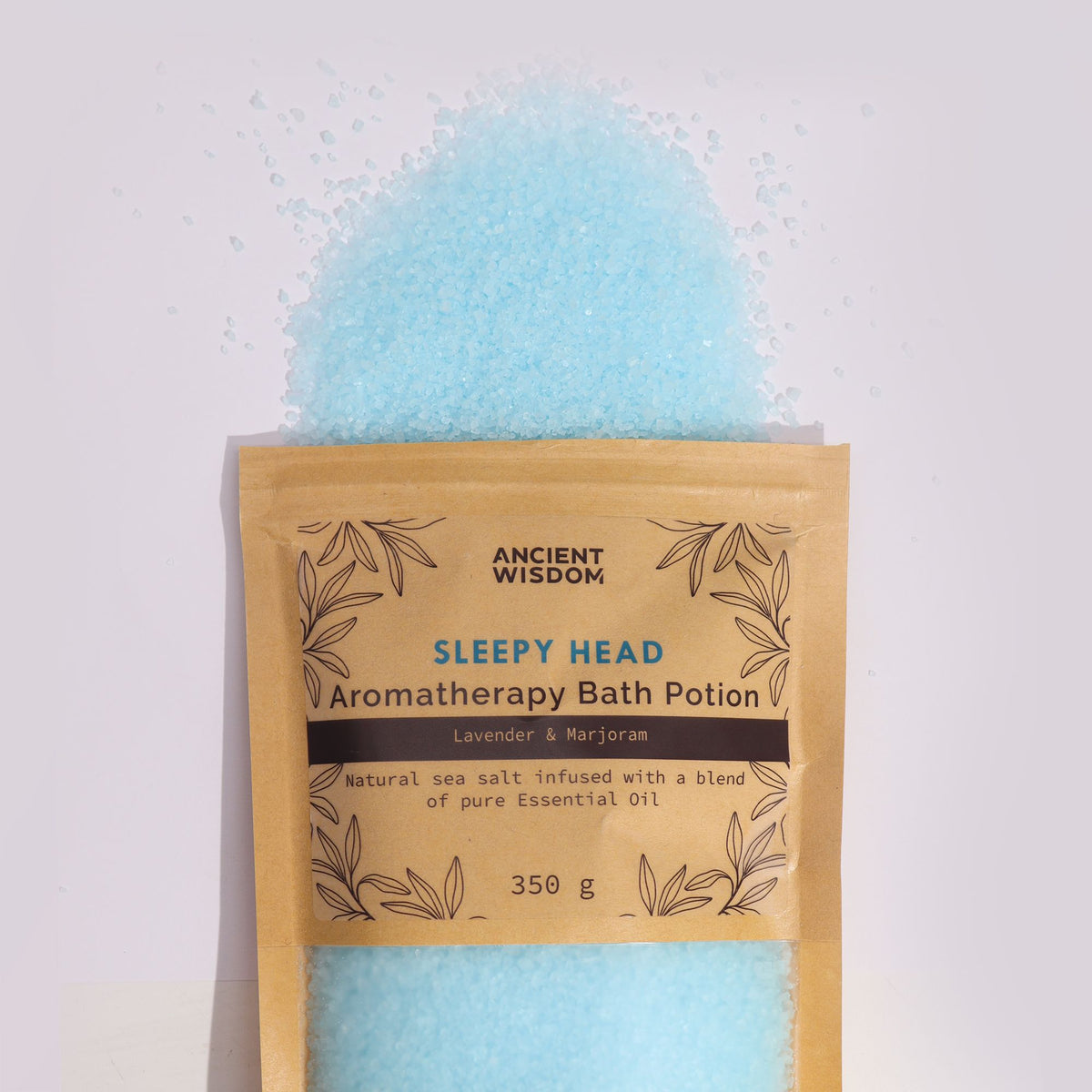 The Twilight Soak: "Sleepy Head" Botanical Aromatherapy Bath Potion