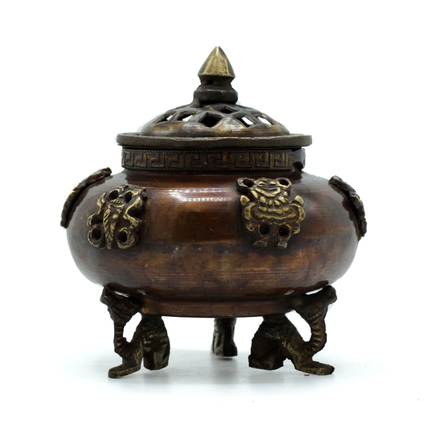 The Antique Tibetan Monastery Altar Hearth
