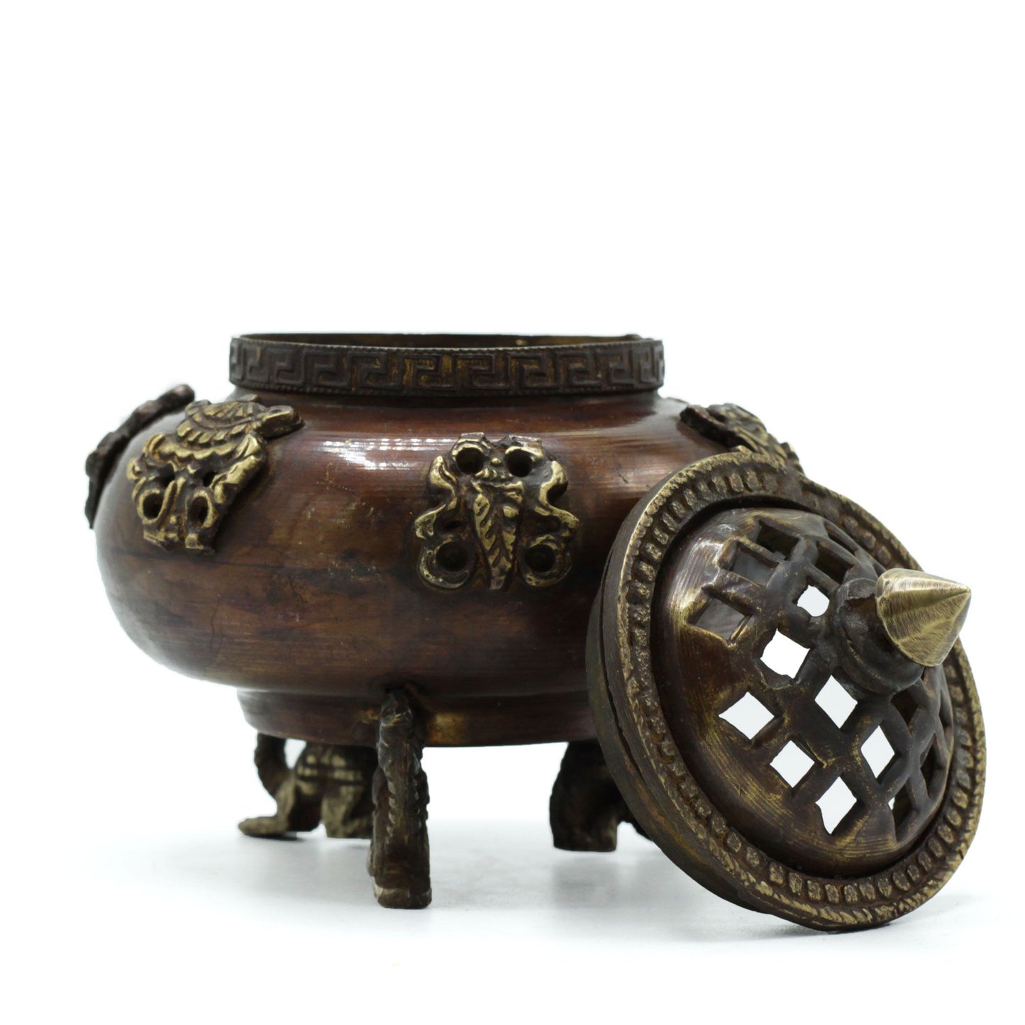 The Antique Tibetan Monastery Altar Hearth