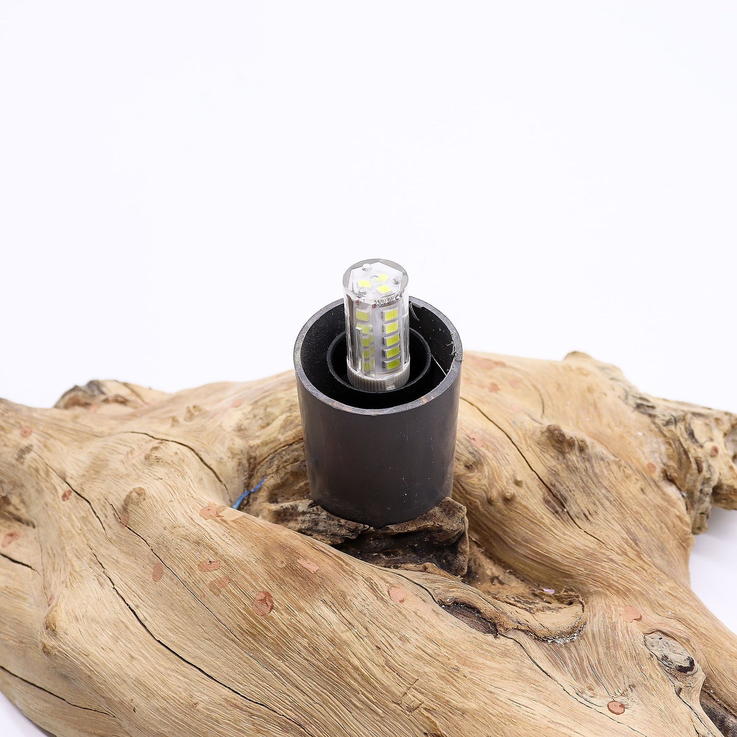The Cosmic Egg Obsidian Sanctuary Lamp