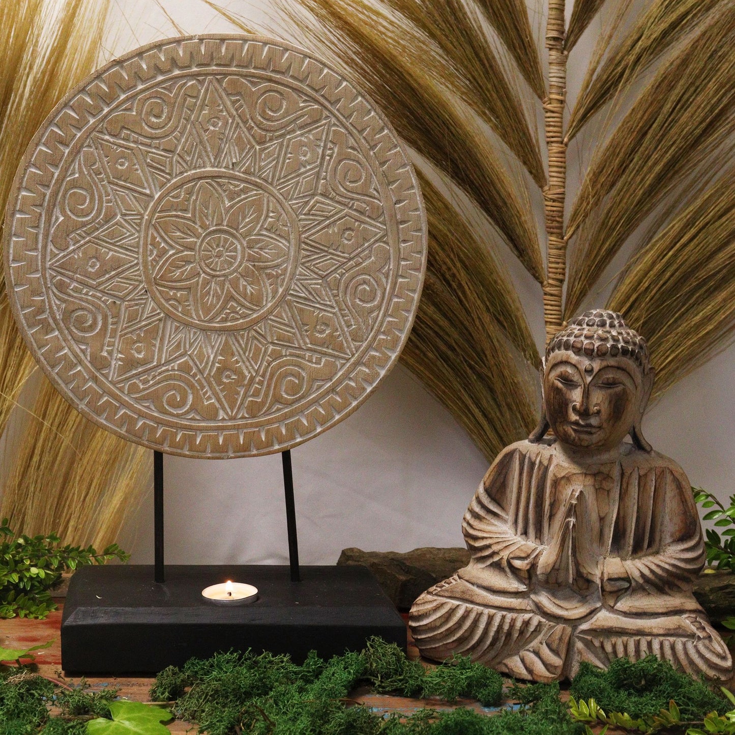 The Nirvana Shield Altar Sculpture