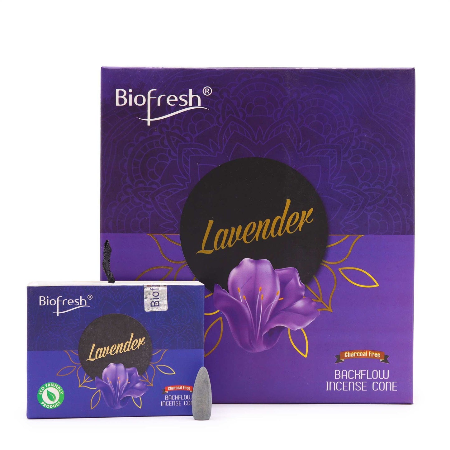 The Monastic Flow Backflow Incense Ensemble- Lavender Bulk Vault