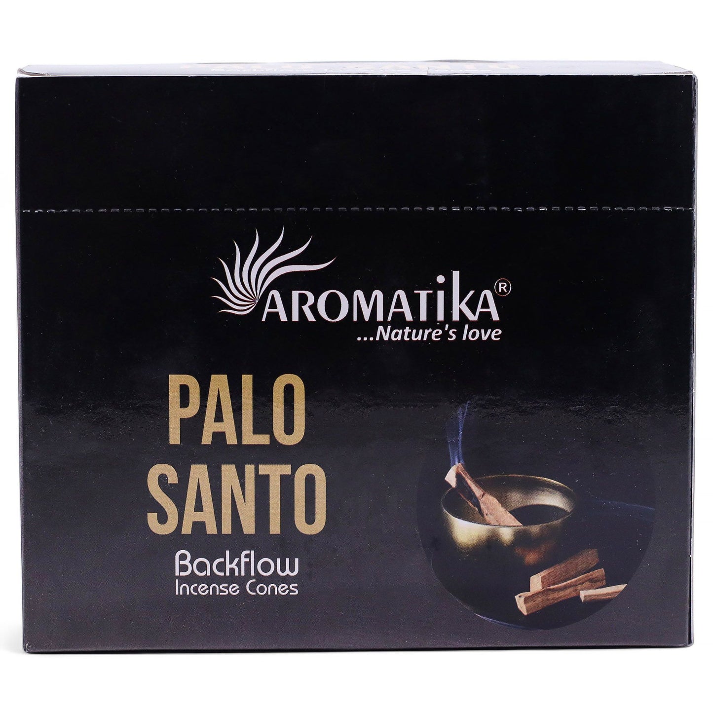The Monastic Flow Backflow Incense Ensemble- Palo Santo