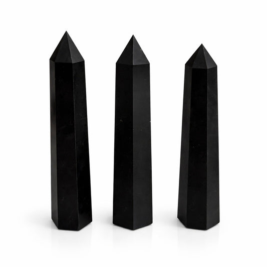 The Obsidian Shield Tourmaline Monolith