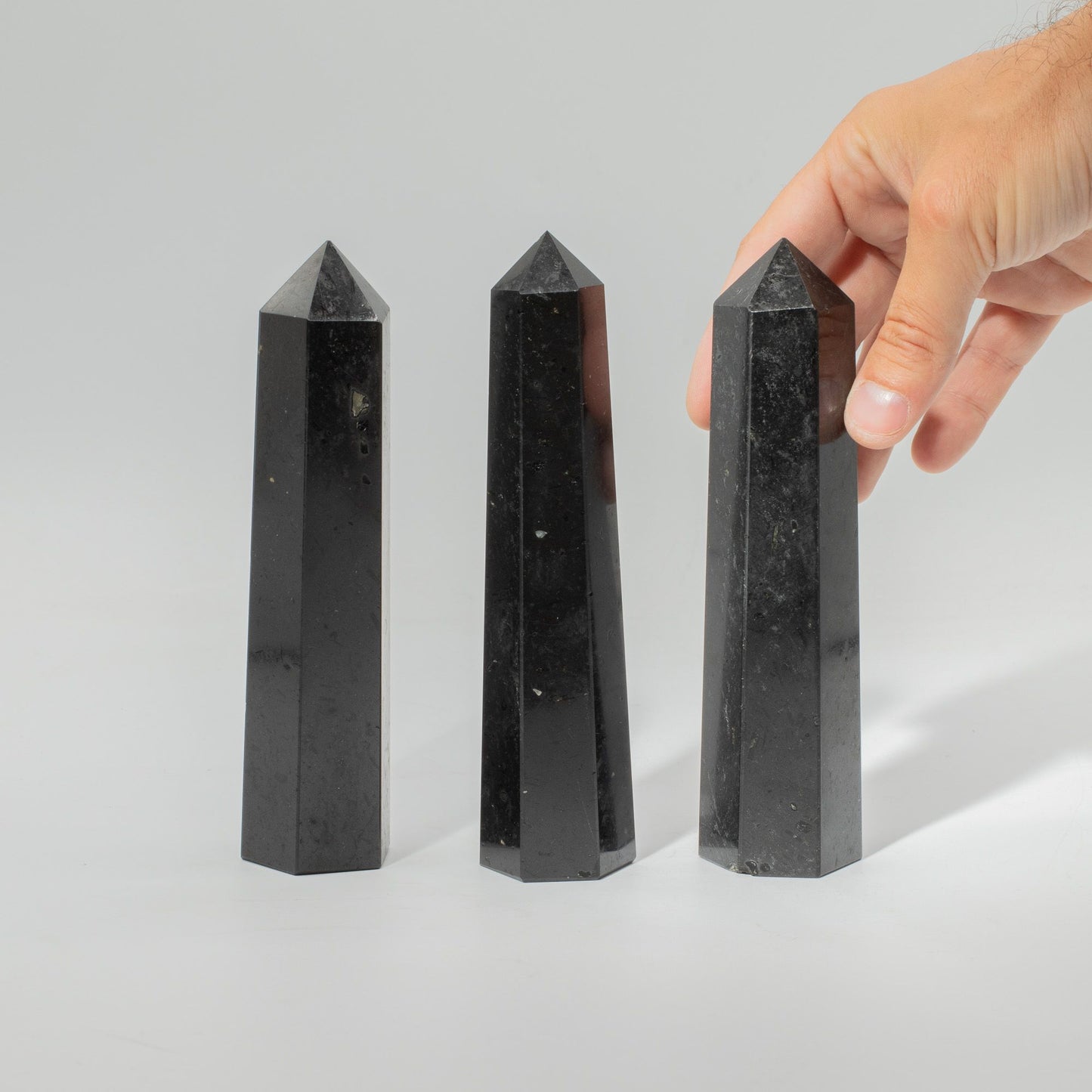 The Obsidian Shield Tourmaline Monolith