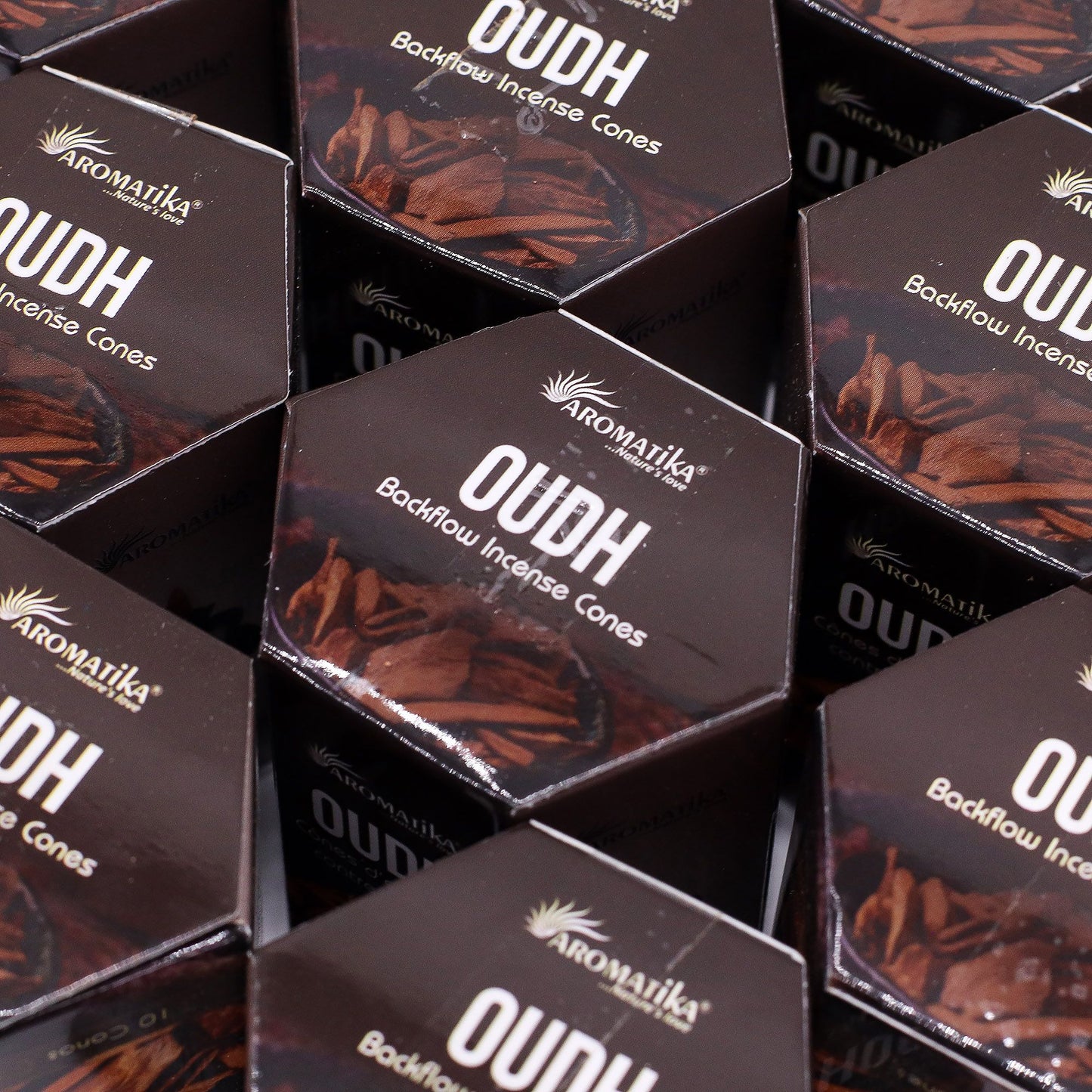 The Monastic Flow Backflow Incense Ensemble- Oudh