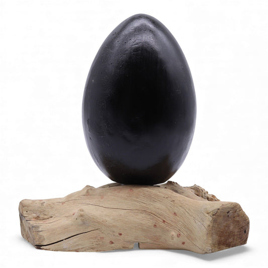 The Cosmic Egg Obsidian Sanctuary Lamp
