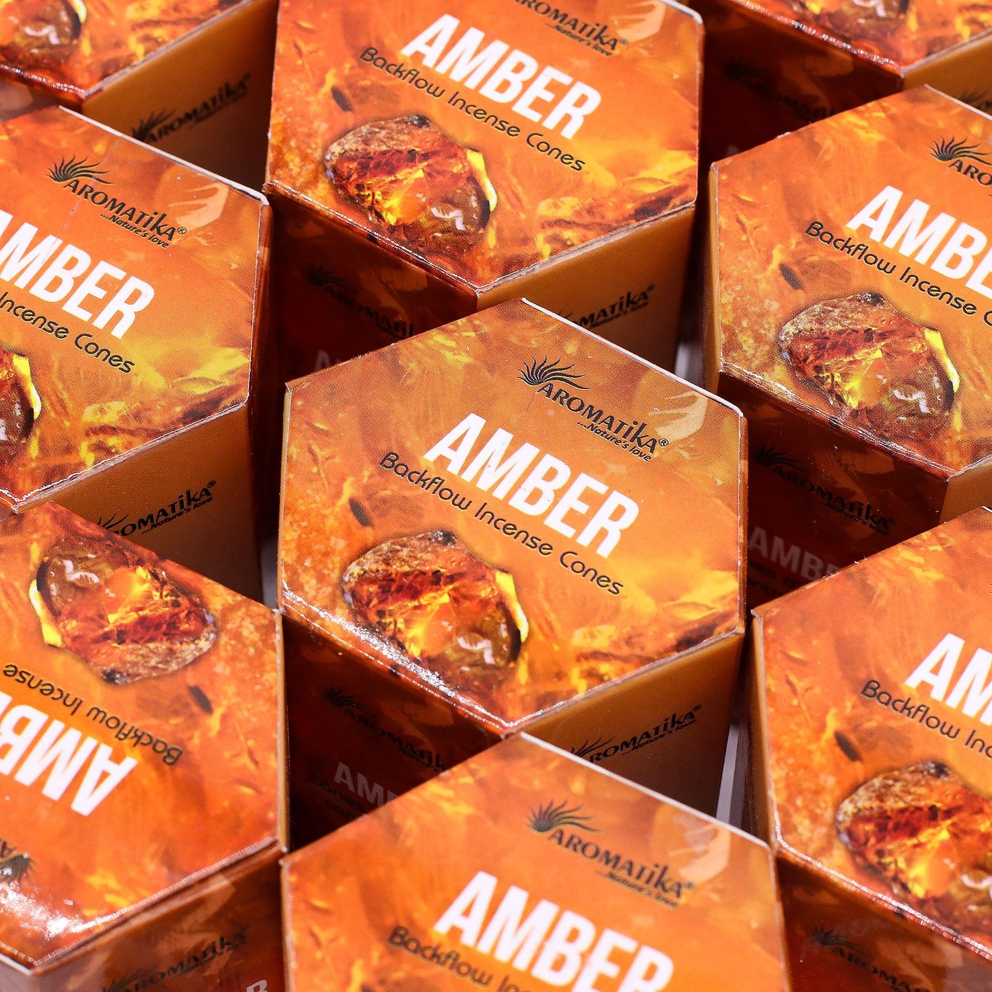 The Monastic Flow Backflow Incense Ensemble- Amber