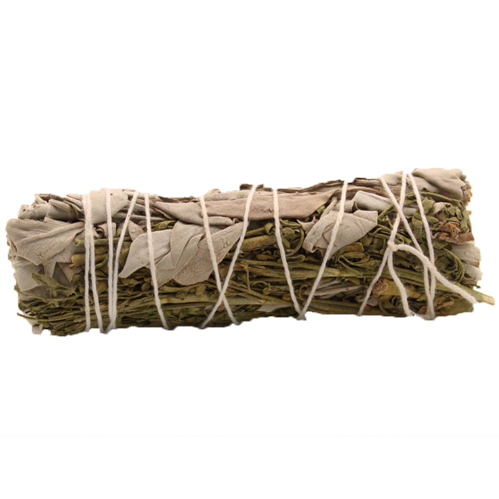 The Purifying Strand: Artisan White Sage & Ruda Smudge Stick (10cm)