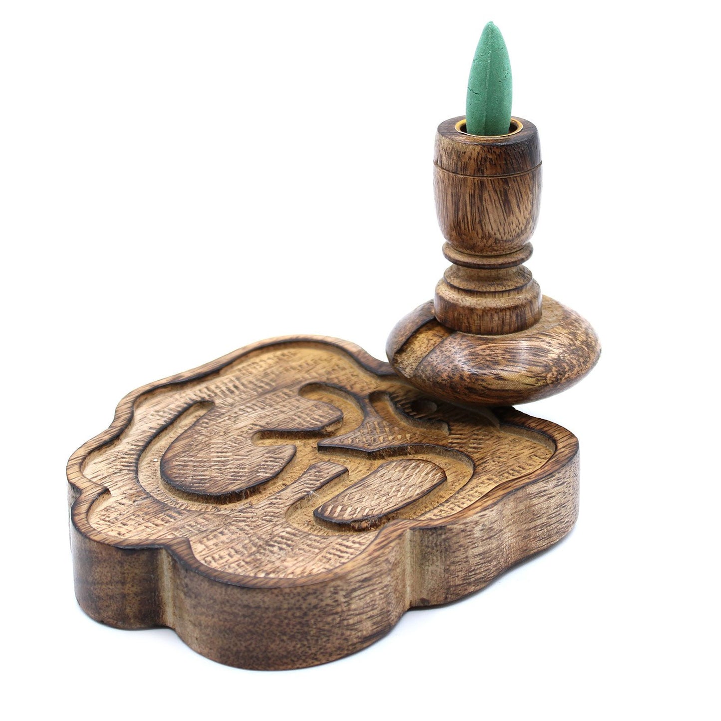 The Sacred Ohm Mango Wood Burner