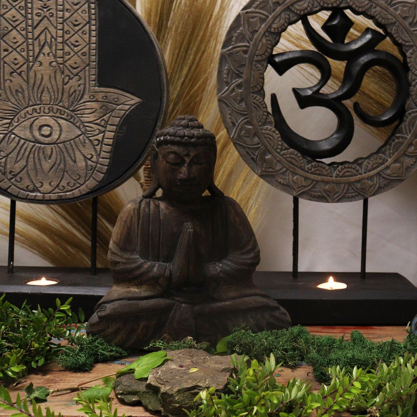 The Sacred Resonance Om Altar Sculpture