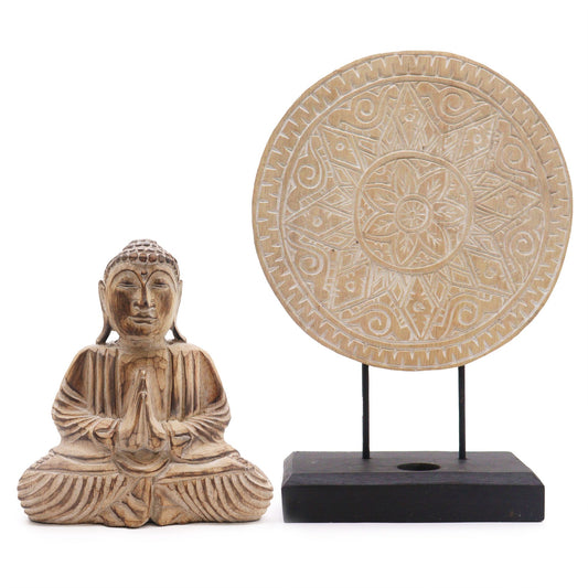 The Nirvana Shield Altar Sculpture